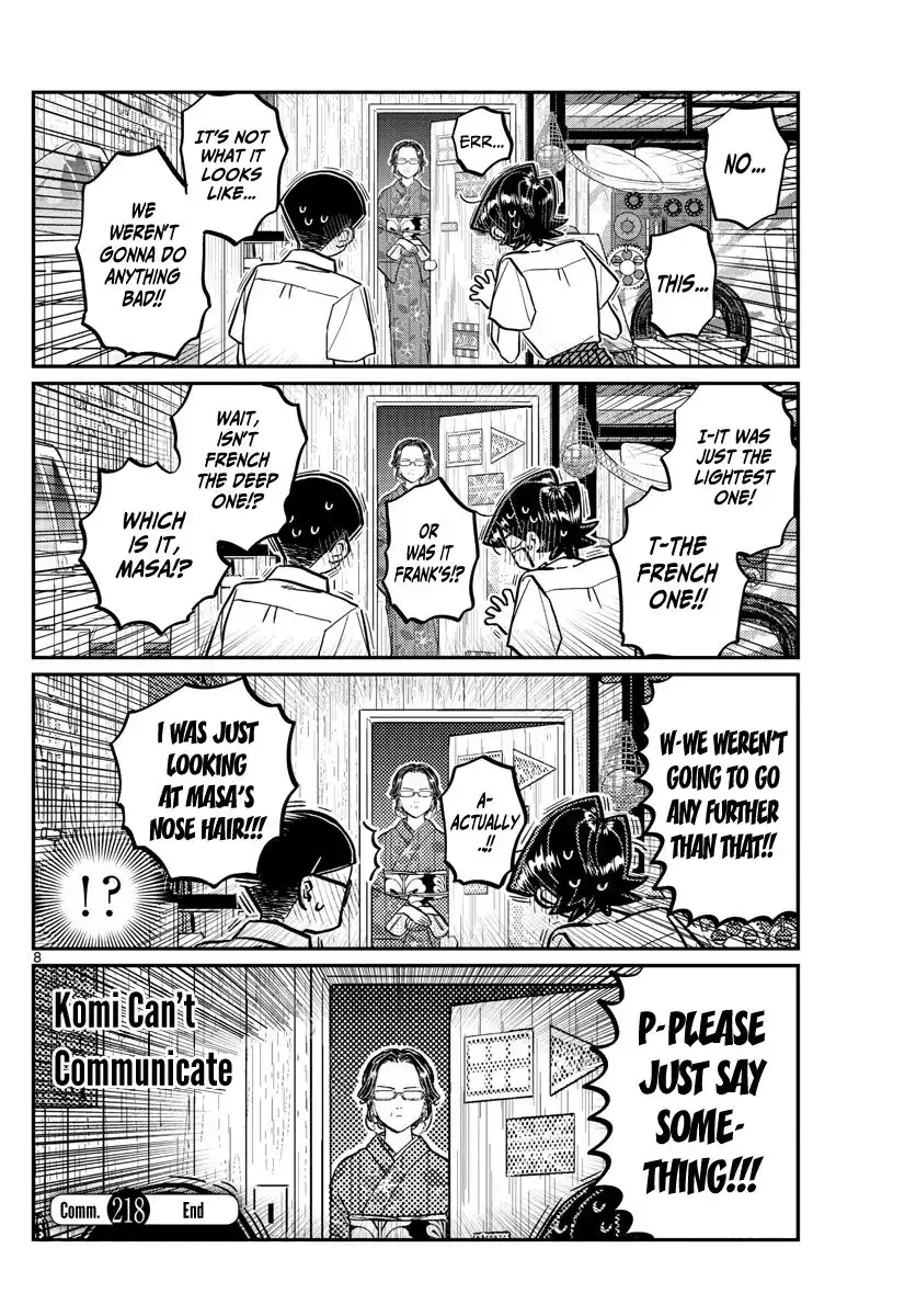 Komi-san wa Komyushou Desu Chapter 218 8